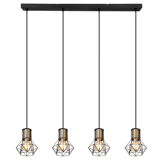 Závesné svietidlo PRISKA - 40W,E27,IP20 - 54017-4HM