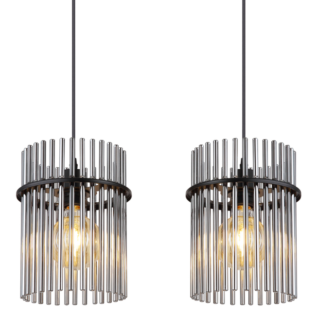 Závesné svietidlo GORLEY - 60W, E27, IP20 - 15698-4H