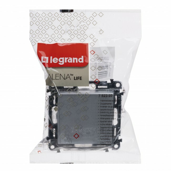 VALENA life - vypínač č.:7, hliník