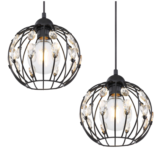 Závesné svietidlo HANAKO - E27, IP20 - 16029-4H