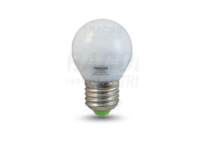 Žiarovka LED, G45, E27, 5W, 380lm, 4000K, TRACON