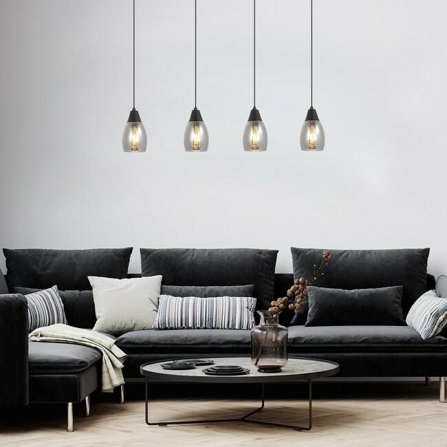 Závesné svietidlo ILMARI - E27/4x max. 15W, IP20 - 72184