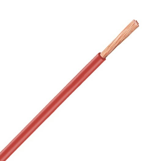 Vodič CYA/ H07V-K 1x2,5 - červený