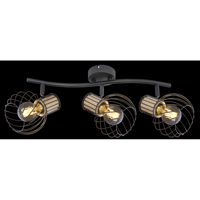 Stropné svietidlo LUISE - E27,IP20 - 54012-3DS