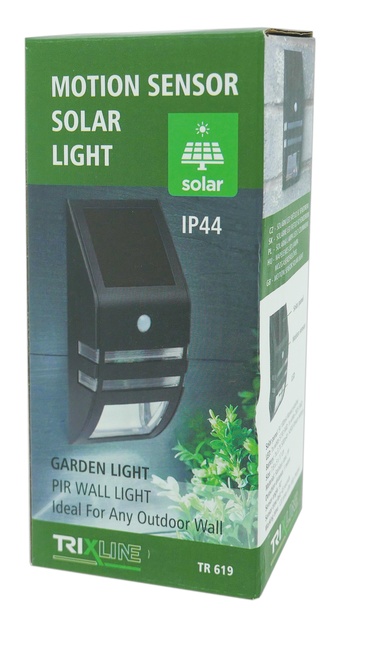 LED solárne svetlo BC čierne