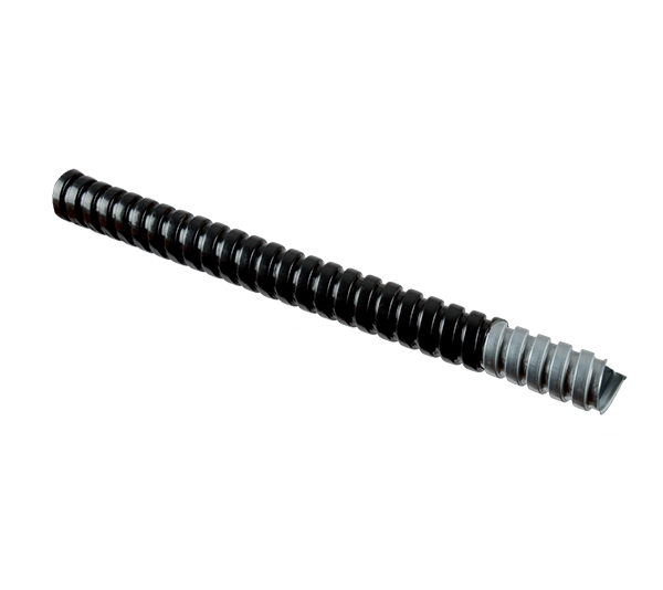 Trubka - chránička PVC s kovovou kostrou d=26