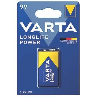 Batéria 6LR61, LR22 9V, alkalická, VARTA
