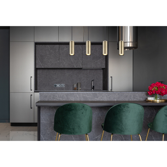 Závesné svietidlo ROBBY - GU10, IP20, čierna matná - 57911-4HM