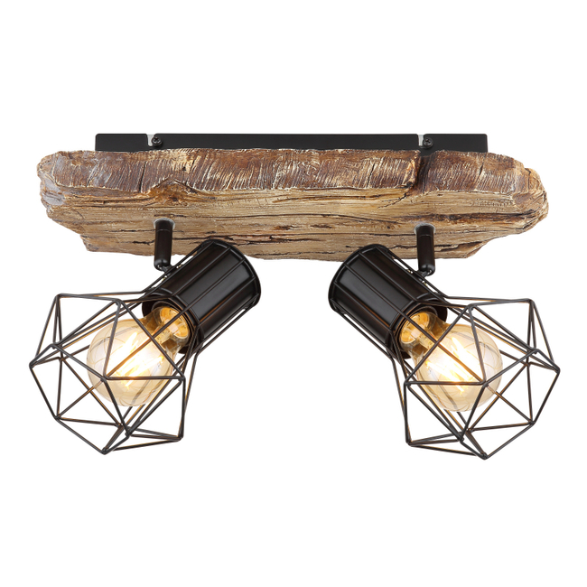 Nástenné svietidlo PRISKA - 60W,E27,IP20 - 54017W-2