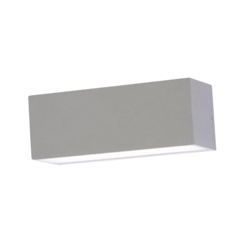 V-tac 12W LED Up/Down Outdoor Soft Light-Large 4000K Grey Body IP65