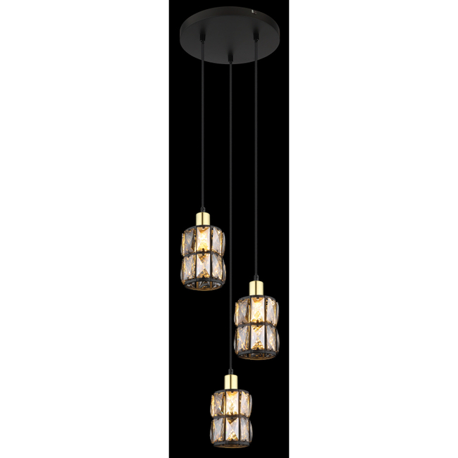 Závesné svietidlo WOLLI - 40W,E14,IP20 - 15761-3B