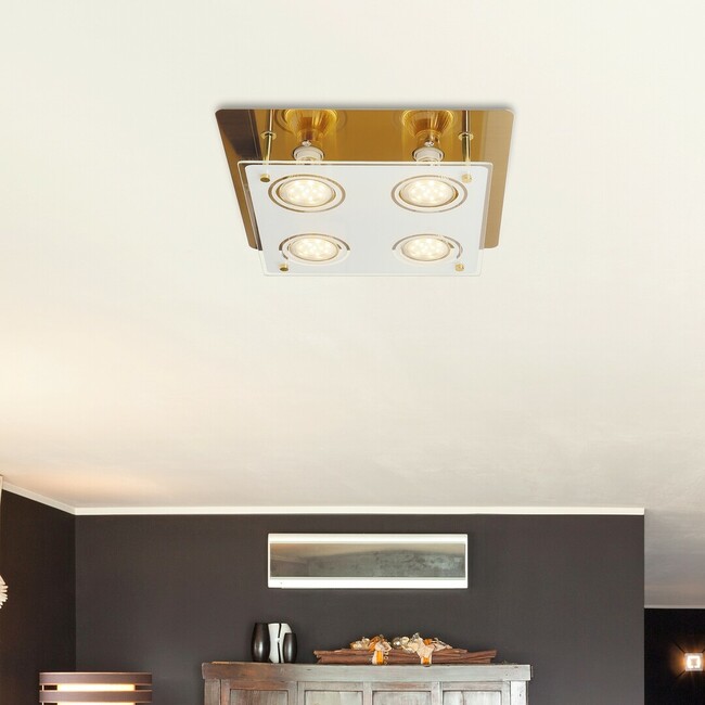 Svietidlo NAOMI - GU10/4x MAX 15W, IP20 - 2252