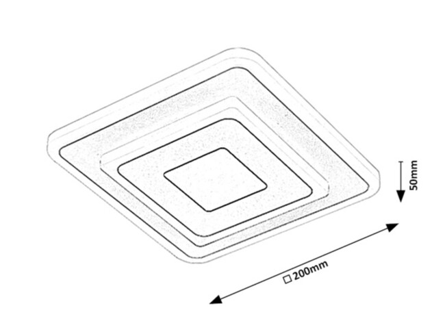 Svietidlo TANELI - LED/12W, IP20 - 6960