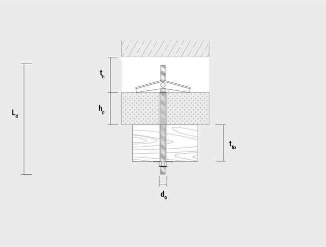Hmoždinka sklopná s hákom (2ks)