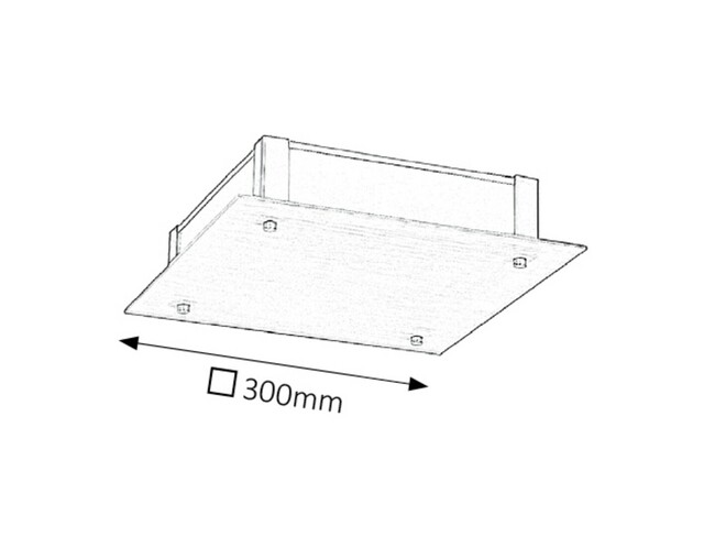 Svietidlo DUSTIN - LED 12W, 230V, 50Hz, IP20 - 3035