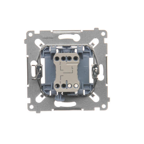 SIMON54 - Spínač žalúziový jednonásobný trojpolohový (1-0-2), 10A, prístroj