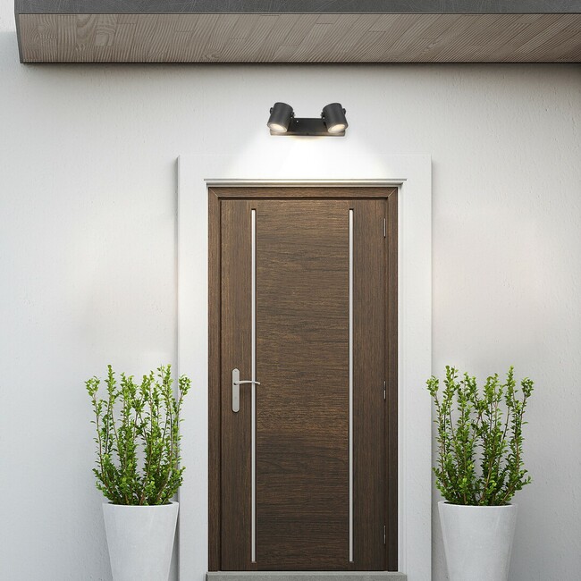 Svietidlo ELVA - GU10/2x max. 35W, IP44 - 7930