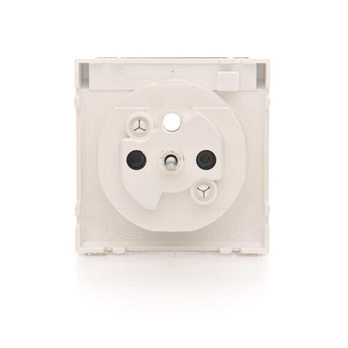 SIMON54 - kryt zásuvky IP44 - transparent, biely