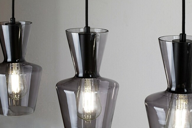 Závesné svietidlo ABRA - E27/3x max. 60W, IP20 - 72163