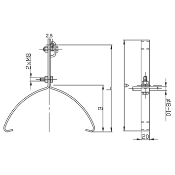 Podpera PV15 B Bramac