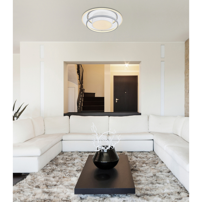 Stropné svietidlo LEOLA - 50W, 4200/2400lm, IP20 - 48017-60R