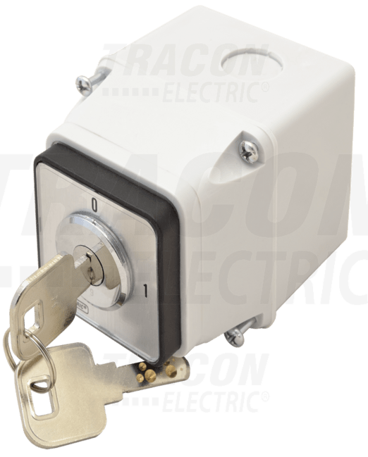 Vypínač vačkový (ON-OFF) 20A s klúčom