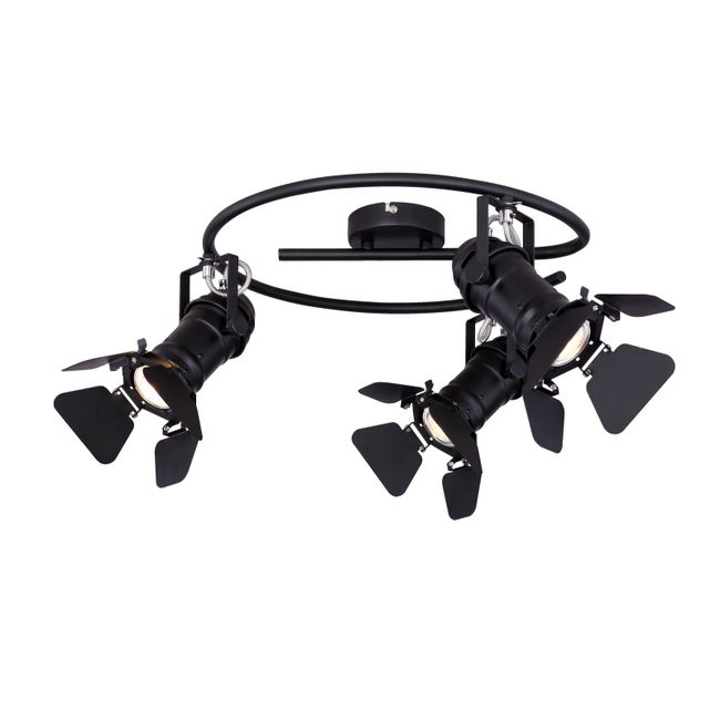 Stropné svietidlo EGON - kov, GU10, IP20 - 54650-3B