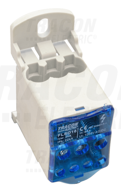 Svorka odbočná 3x16mm2/4x10mm2,1000VAC/DC,80A