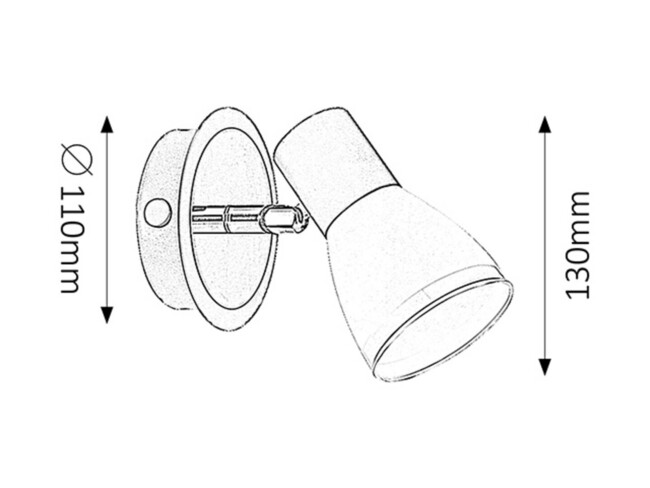 Svietidlo ATI - E14/15W, IP20 - 5976