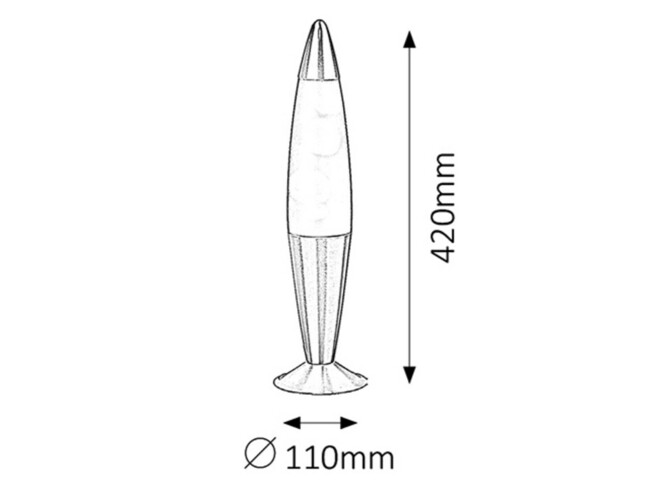Svietidlo LOLLIPOP 2 - E14/G45/25W, IP20 - 4106