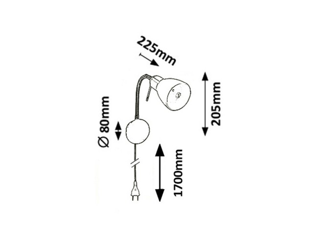 Svietidlo SOMA - E14/40W, IP20 - 6320
