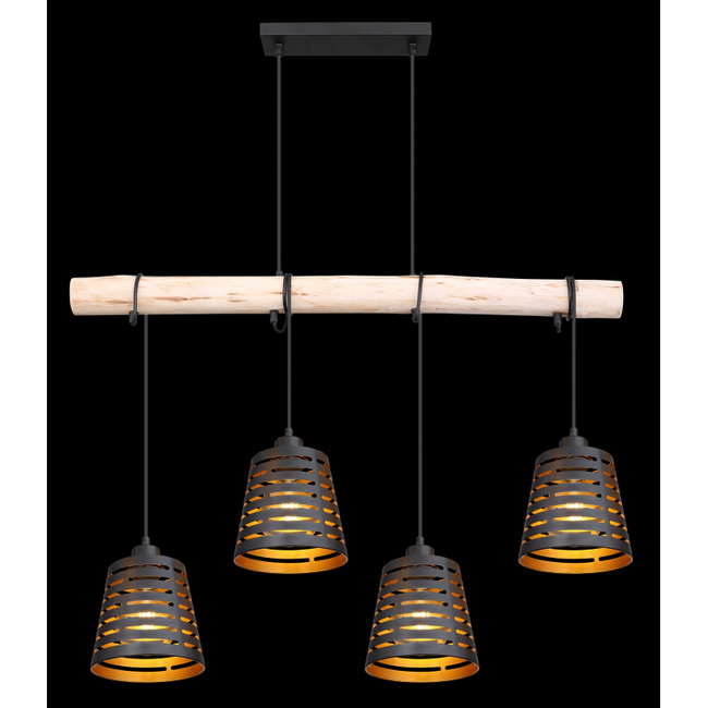 Závesné svietidlo ABLONA - 15451-4H