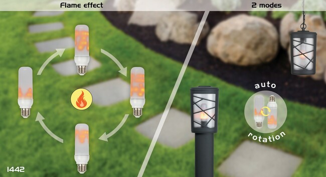 Žiarovka SMART &amp; GADGETS, E27, 3W, 3000K - 1442