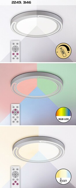 Stropné svietidlo TRITON - LED/40W, IP20 - 2249