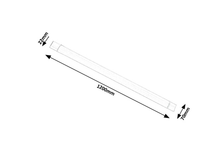 Svietidlo nábytkové BATTEN LIGHT -  LED/40W, IP20 - 1453