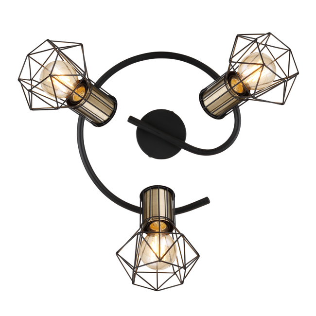 Stropné svietidlo PRISKA -40W,E27,IP20 - 54017-3M