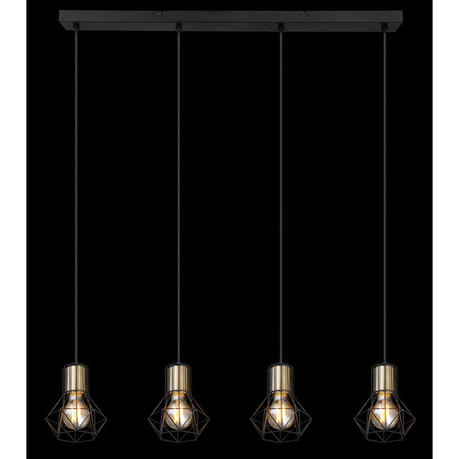 Závesné svietidlo PRISKA - 40W,E27,IP20 - 54017-4HM