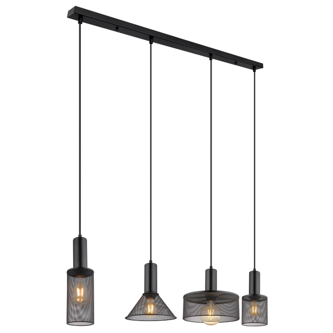 Závesné svietidlo JEDD - 60W, E27, IP20 - 15648-4H