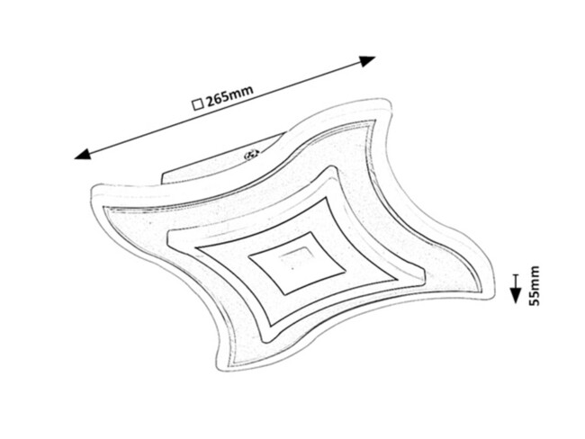 Svietidlo TANELI - LED/20W, IP20 - 6958