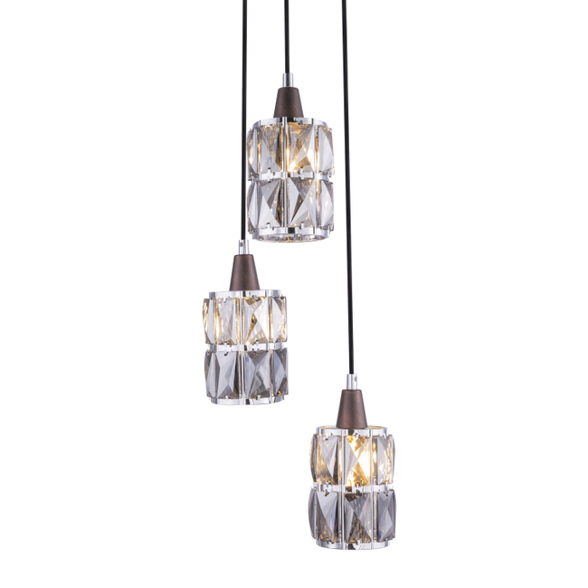 Závesné svietidlo WOLLI - kov, E14, IP20 - 15761-3