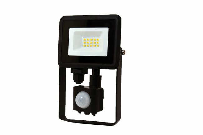 LED reflektor SOLAS 4000K 10W/850lm + senzor IP65