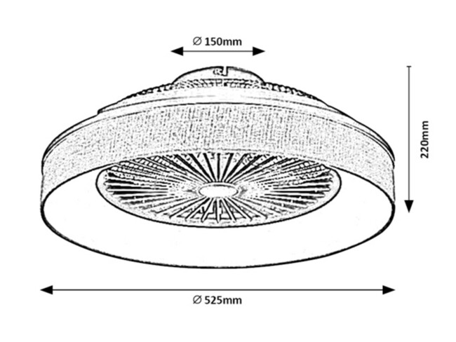 Svietidlo BENICIO - LED/35W, IP20 - 5420