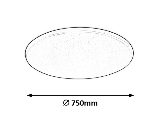 Svietidlo WILLIE - LED 60W, 230V, 50Hz, IP20 - 2106