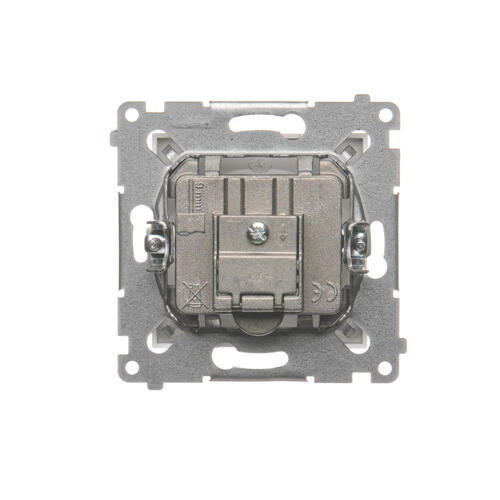 SIMON54 - zásuvka R-TV-SAT koncová, biela