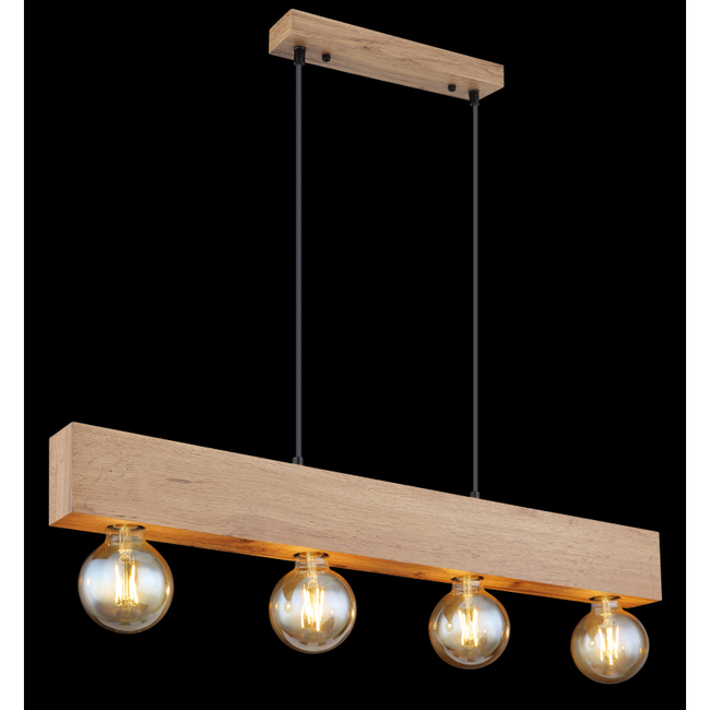 Závesné svietidlo ERNA - 60W,E27,IP20 - 15655-4H