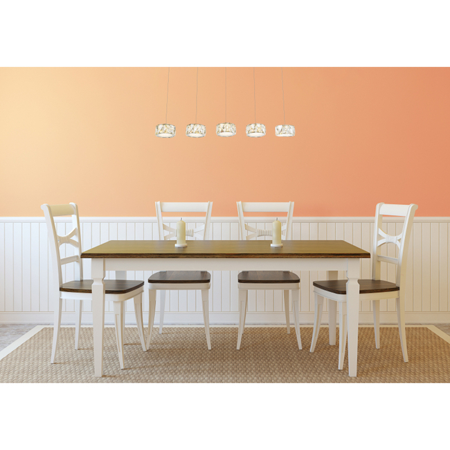 Závesné svietidlo AMUR - 48W, 5200/3700lm, IP20 - 49350-52H