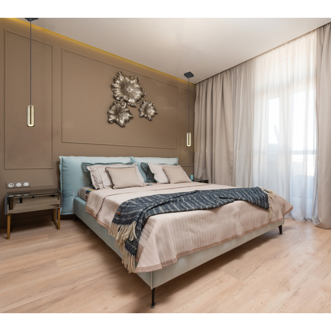 Závesné svietidlo ROBBY - GU10, IP20, čierna matná - 57911HM