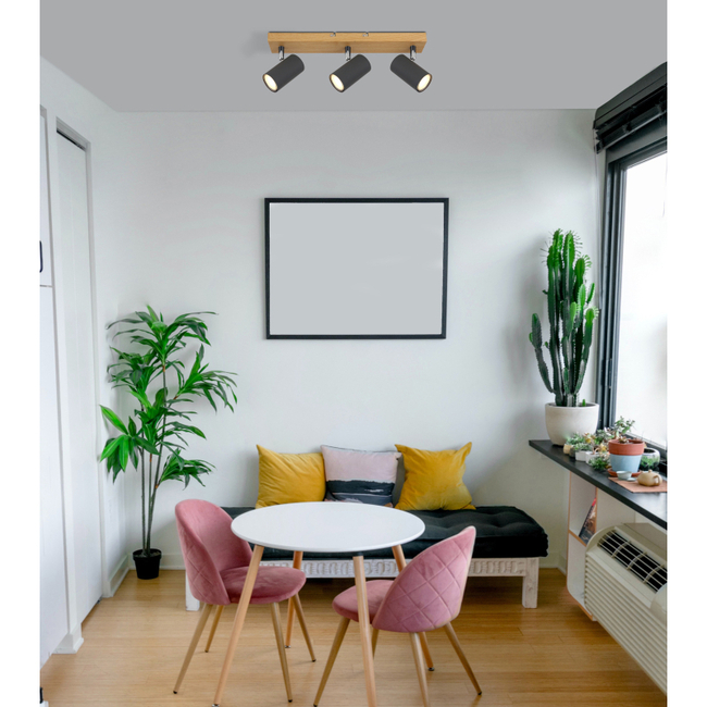 Bodové svietidlo ROBBY - GU10,IP20,grafitová tmavá - 57911-3G