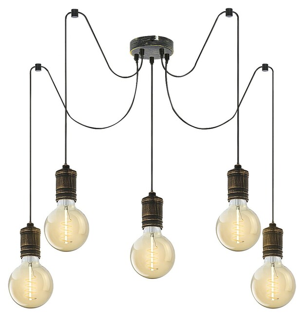 Svietidlo FIDEL - E27/5x max. 25W, IP20 - 3218