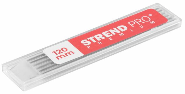 Tuha Strend Pro Premium, náhradná, 6 ks, čierna, 120 mm